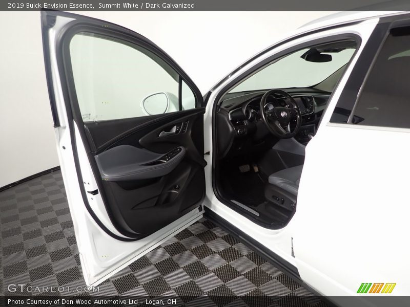 Summit White / Dark Galvanized 2019 Buick Envision Essence