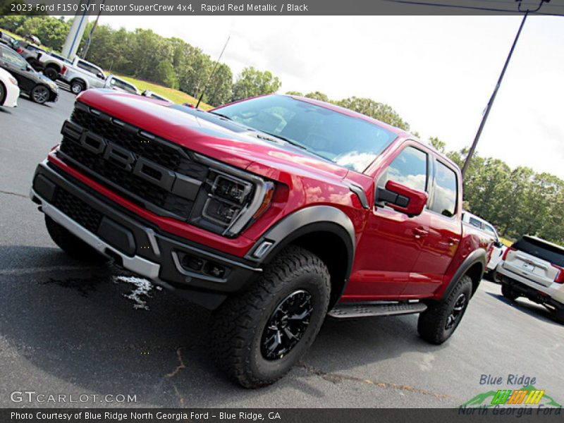Rapid Red Metallic / Black 2023 Ford F150 SVT Raptor SuperCrew 4x4