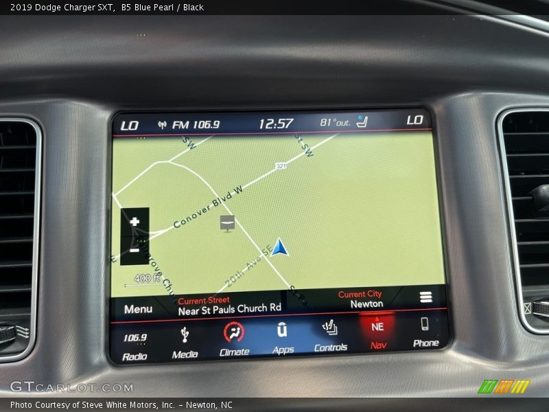 B5 Blue Pearl / Black 2019 Dodge Charger SXT