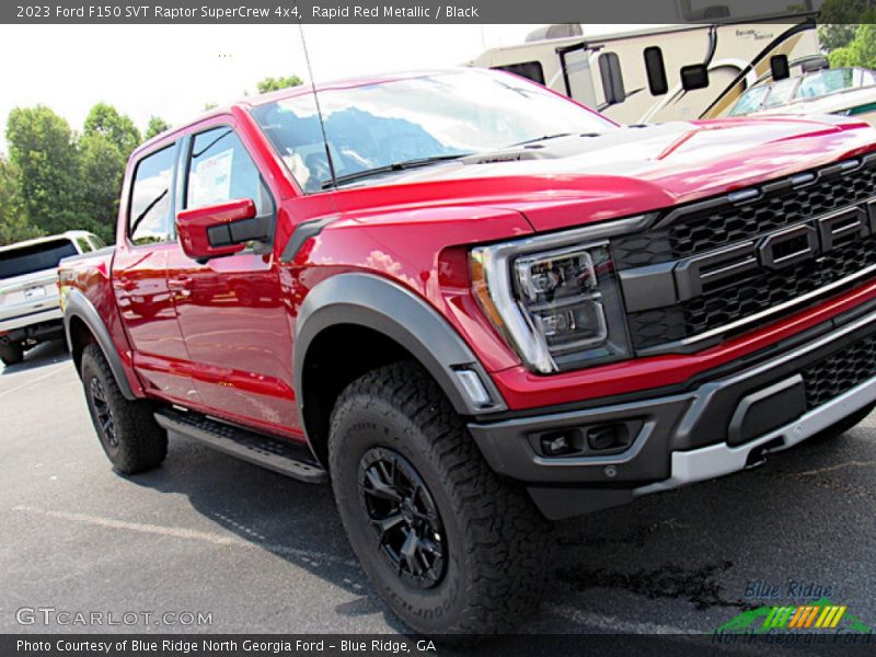 Rapid Red Metallic / Black 2023 Ford F150 SVT Raptor SuperCrew 4x4