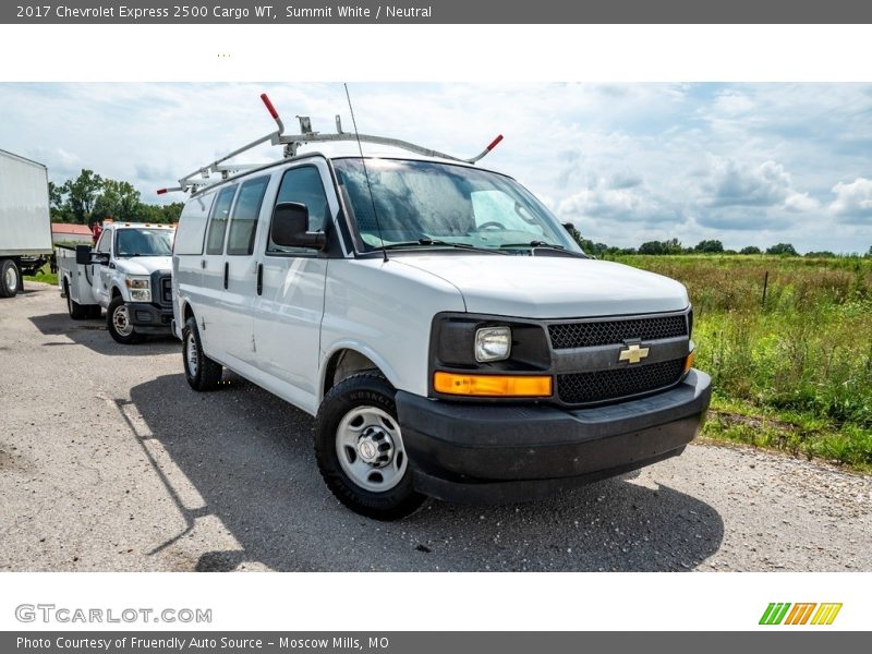 Summit White / Neutral 2017 Chevrolet Express 2500 Cargo WT