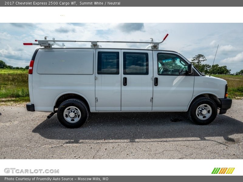 Summit White / Neutral 2017 Chevrolet Express 2500 Cargo WT