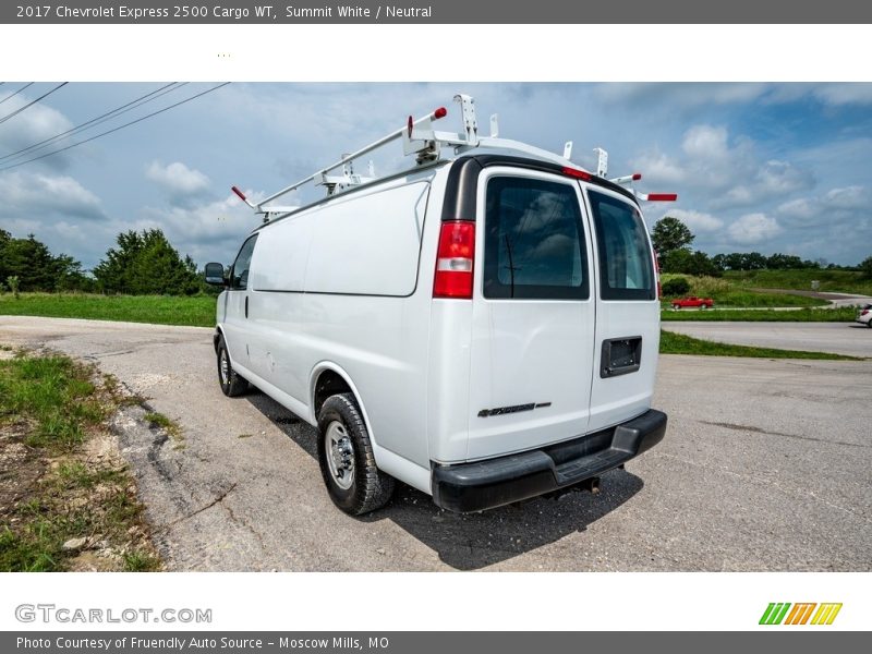 Summit White / Neutral 2017 Chevrolet Express 2500 Cargo WT