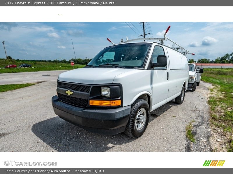 Summit White / Neutral 2017 Chevrolet Express 2500 Cargo WT