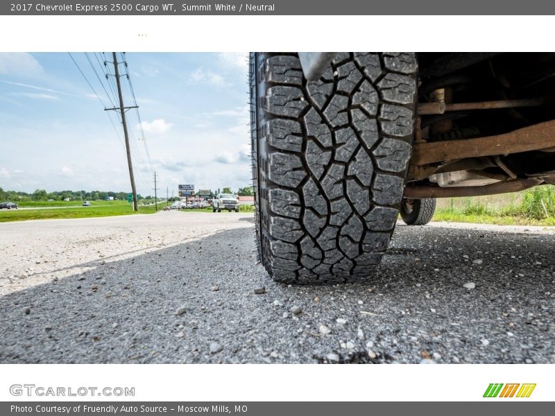 Summit White / Neutral 2017 Chevrolet Express 2500 Cargo WT