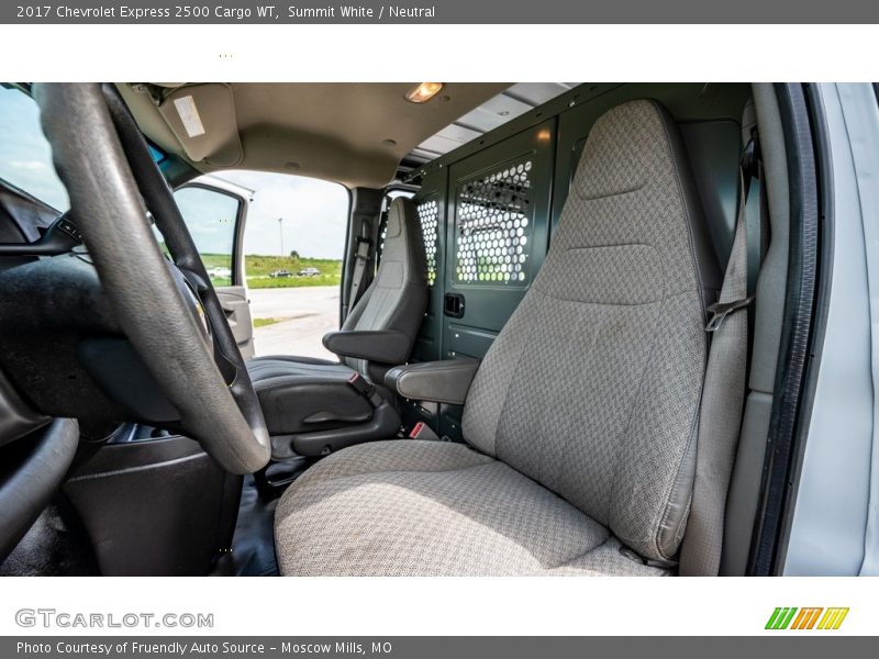 Summit White / Neutral 2017 Chevrolet Express 2500 Cargo WT