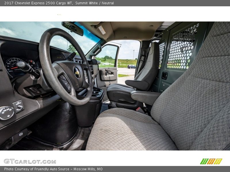 Summit White / Neutral 2017 Chevrolet Express 2500 Cargo WT