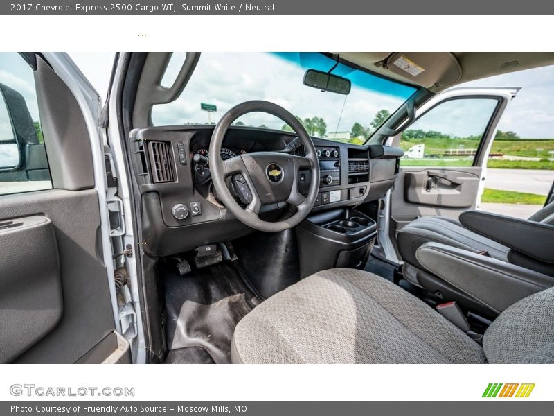 Summit White / Neutral 2017 Chevrolet Express 2500 Cargo WT