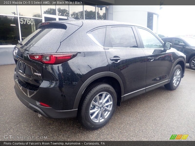 Jet Black Mica / Black 2023 Mazda CX-5 S Select AWD
