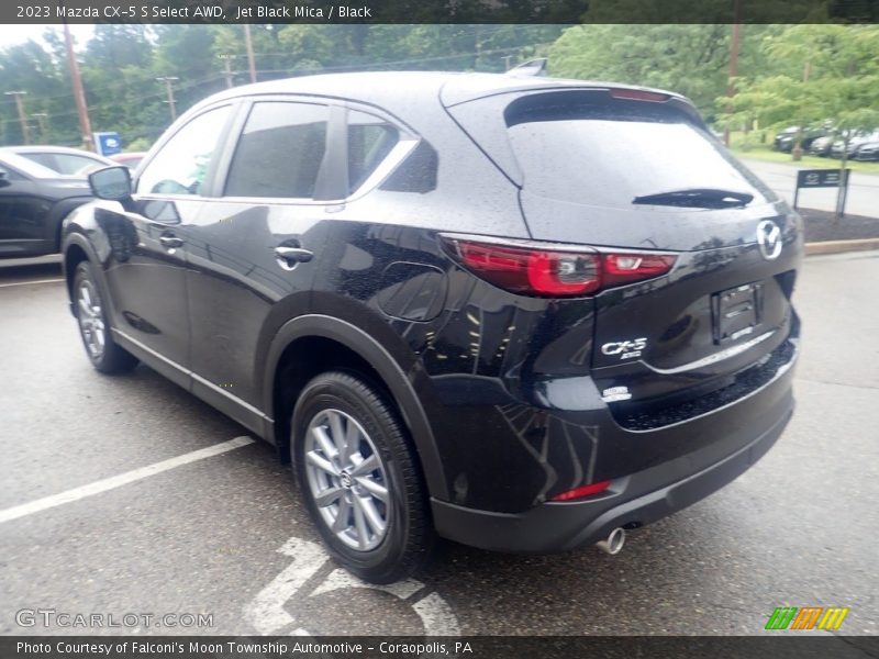 Jet Black Mica / Black 2023 Mazda CX-5 S Select AWD