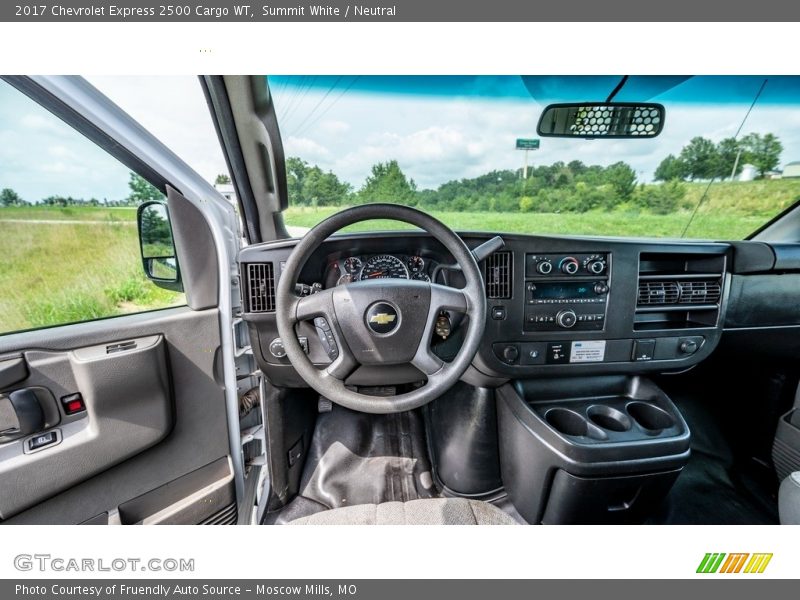 Summit White / Neutral 2017 Chevrolet Express 2500 Cargo WT