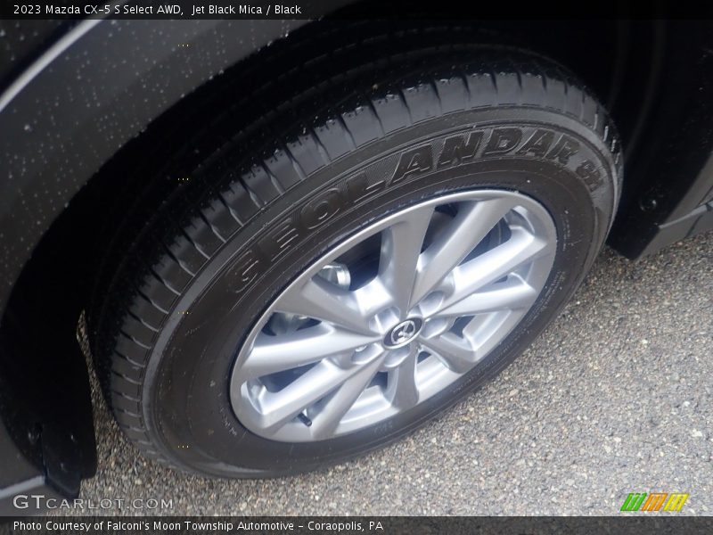 Jet Black Mica / Black 2023 Mazda CX-5 S Select AWD
