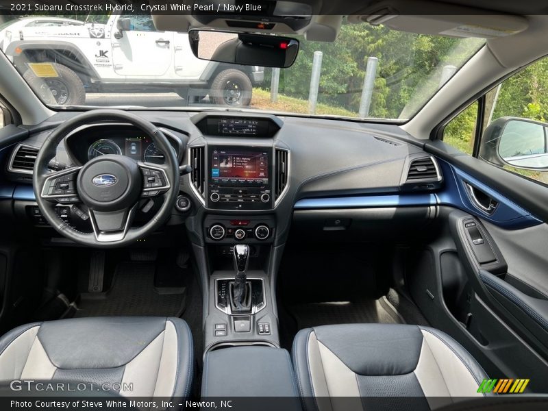 Front Seat of 2021 Crosstrek Hybrid