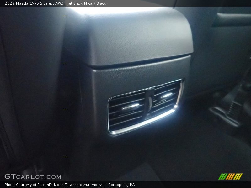Jet Black Mica / Black 2023 Mazda CX-5 S Select AWD