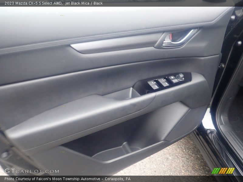 Jet Black Mica / Black 2023 Mazda CX-5 S Select AWD