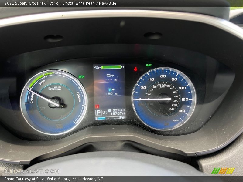  2021 Crosstrek Hybrid Hybrid Gauges