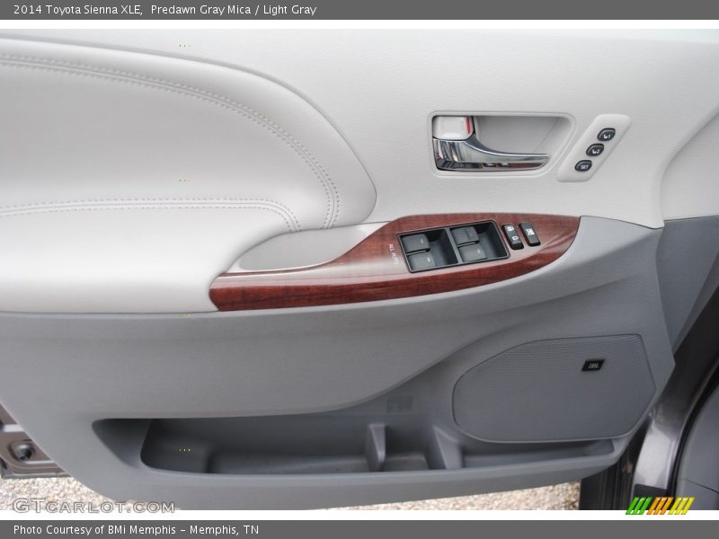 Predawn Gray Mica / Light Gray 2014 Toyota Sienna XLE