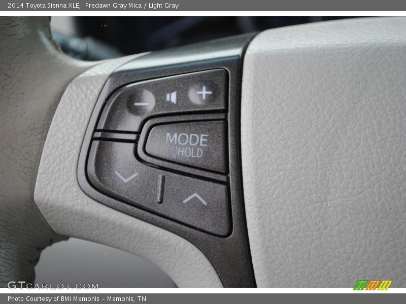Predawn Gray Mica / Light Gray 2014 Toyota Sienna XLE
