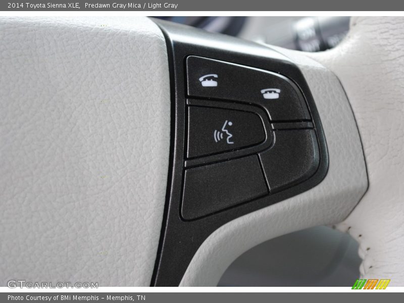 Predawn Gray Mica / Light Gray 2014 Toyota Sienna XLE