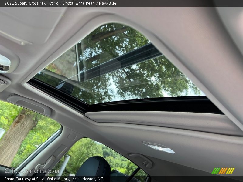 Sunroof of 2021 Crosstrek Hybrid