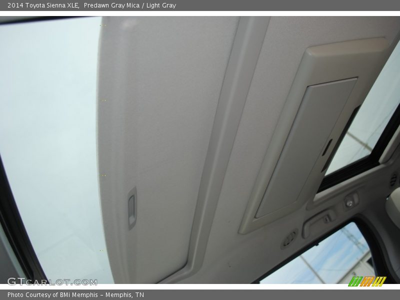 Predawn Gray Mica / Light Gray 2014 Toyota Sienna XLE