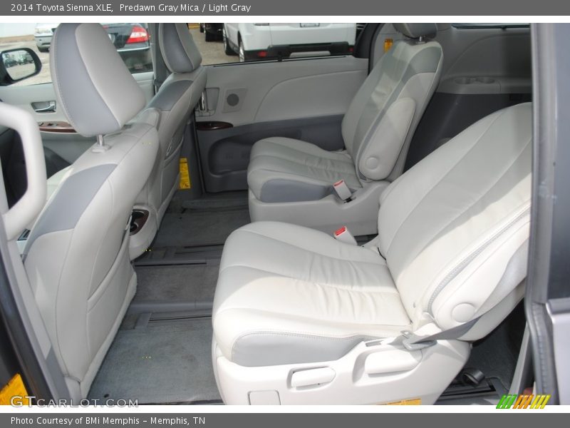 Predawn Gray Mica / Light Gray 2014 Toyota Sienna XLE