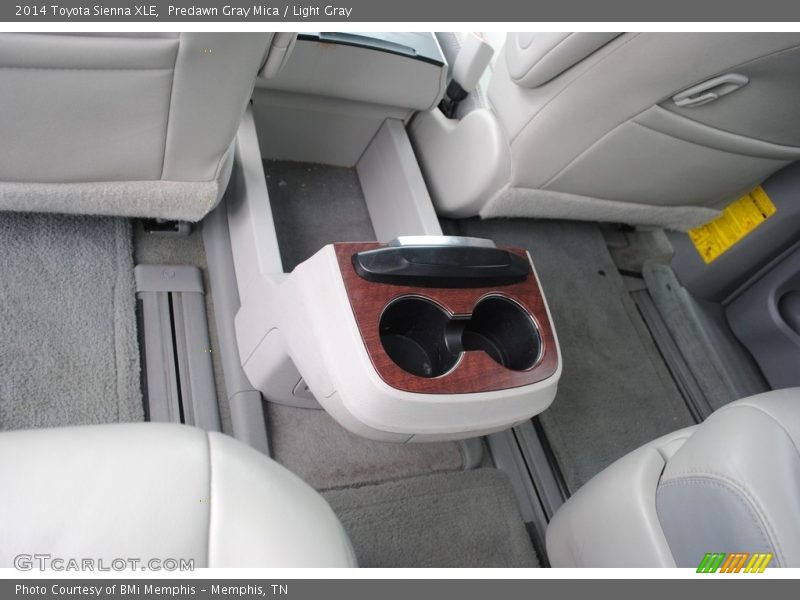 Predawn Gray Mica / Light Gray 2014 Toyota Sienna XLE