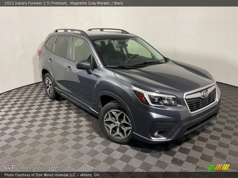 Magnetite Gray Metallic / Black 2021 Subaru Forester 2.5i Premium