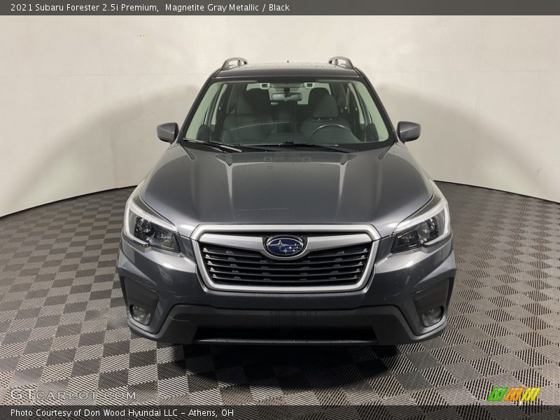 Magnetite Gray Metallic / Black 2021 Subaru Forester 2.5i Premium