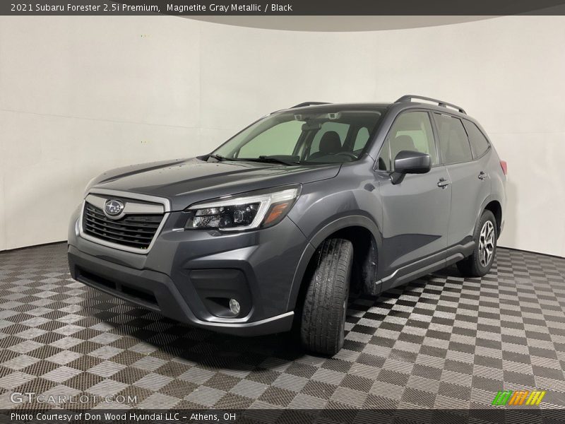 Magnetite Gray Metallic / Black 2021 Subaru Forester 2.5i Premium