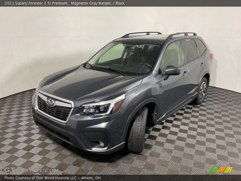 Magnetite Gray Metallic / Black 2021 Subaru Forester 2.5i Premium
