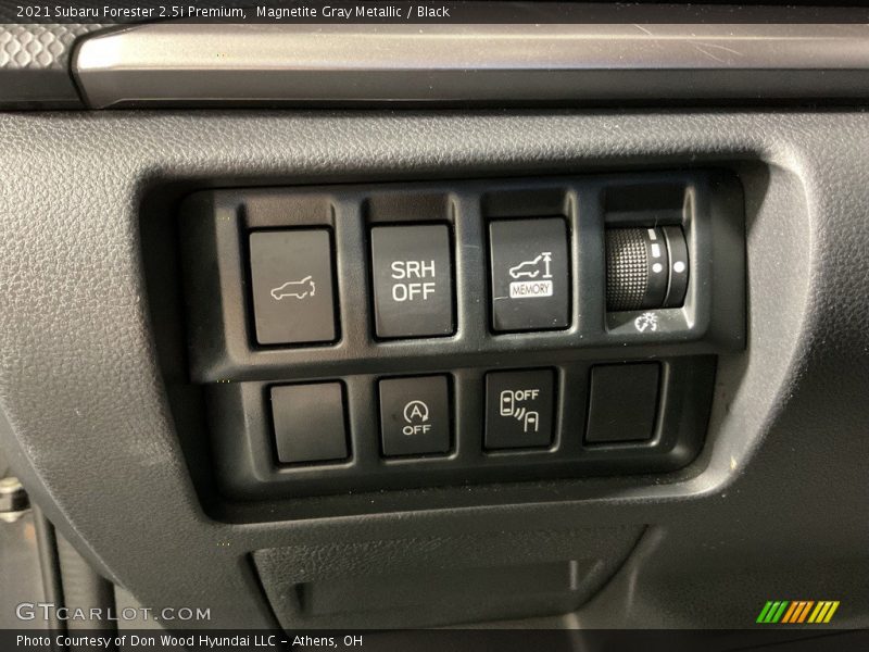Controls of 2021 Forester 2.5i Premium