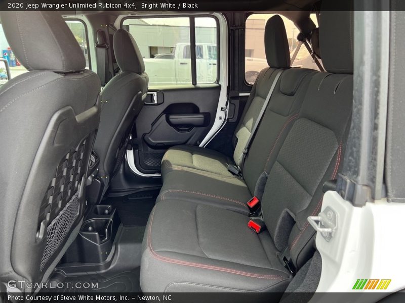 Rear Seat of 2020 Wrangler Unlimited Rubicon 4x4