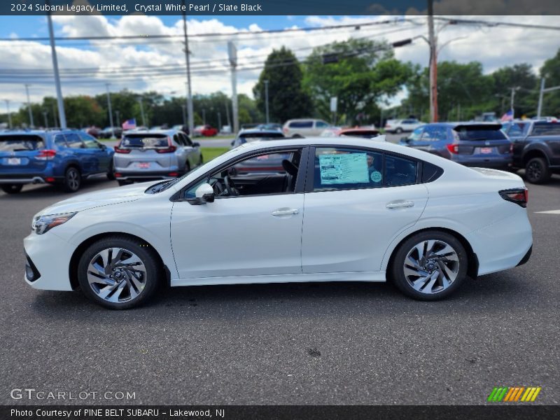 Crystal White Pearl / Slate Black 2024 Subaru Legacy Limited