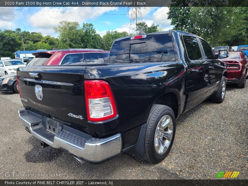 Diamond Black Crystal Pearl / Black 2020 Ram 1500 Big Horn Crew Cab 4x4