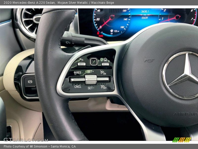 Mojave Silver Metallic / Macchiato Beige 2020 Mercedes-Benz A 220 Sedan