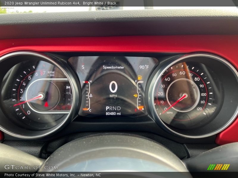  2020 Wrangler Unlimited Rubicon 4x4 Rubicon 4x4 Gauges