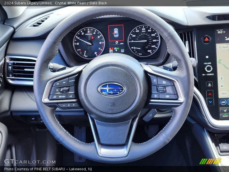Crystal White Pearl / Slate Black 2024 Subaru Legacy Limited