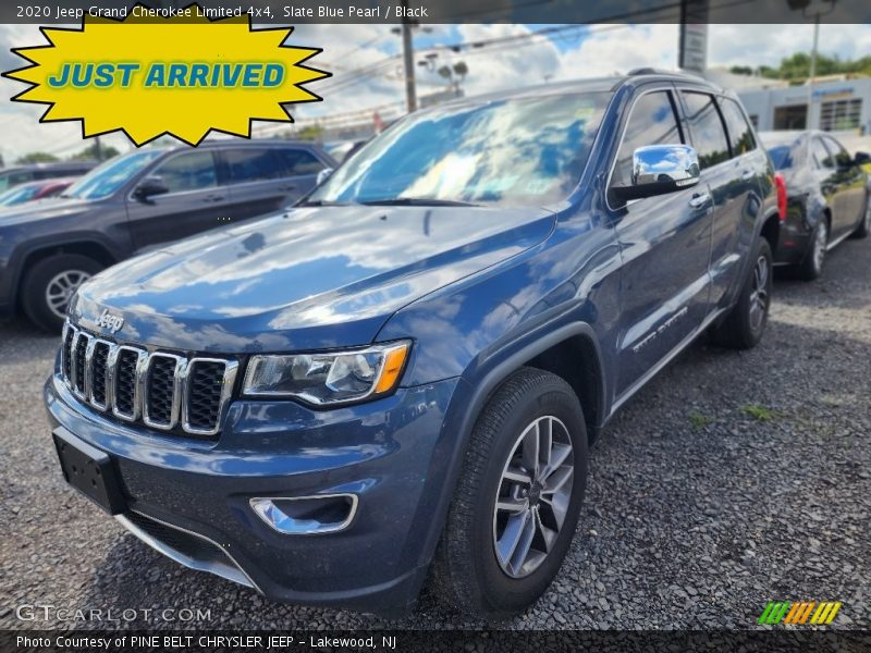 Slate Blue Pearl / Black 2020 Jeep Grand Cherokee Limited 4x4