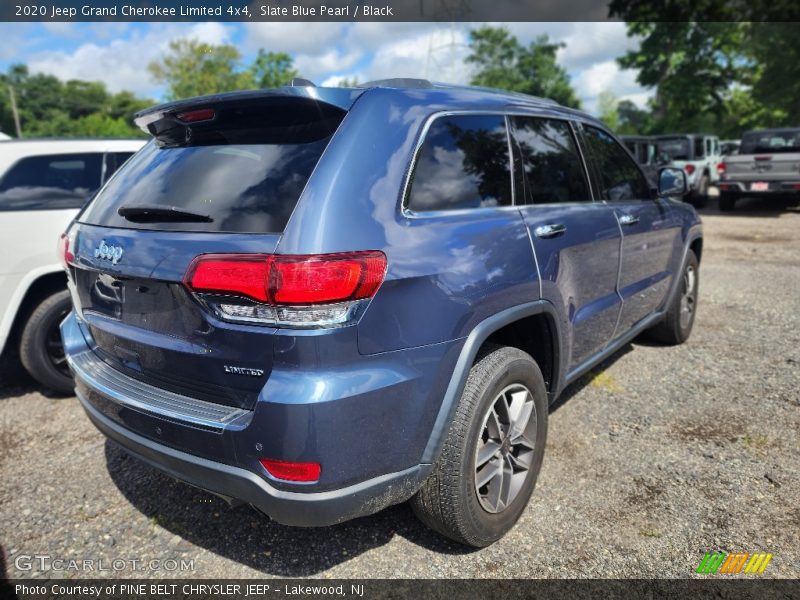 Slate Blue Pearl / Black 2020 Jeep Grand Cherokee Limited 4x4