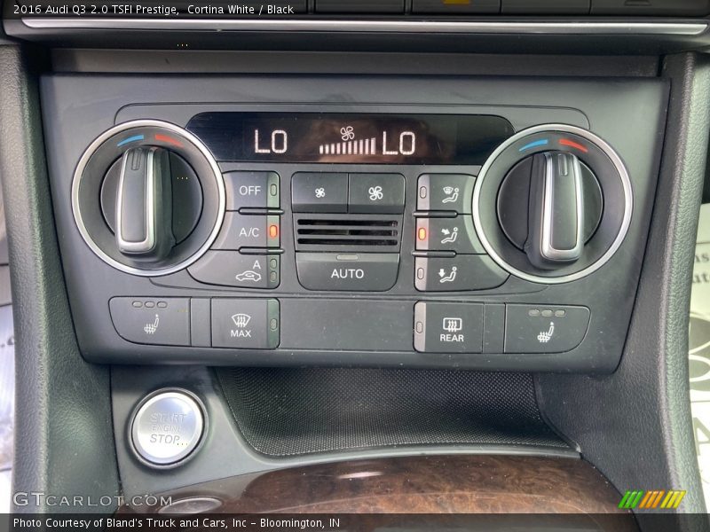 Controls of 2016 Q3 2.0 TSFI Prestige