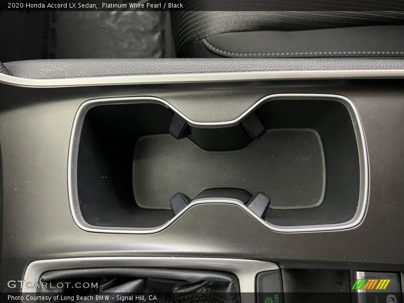 Platinum White Pearl / Black 2020 Honda Accord LX Sedan