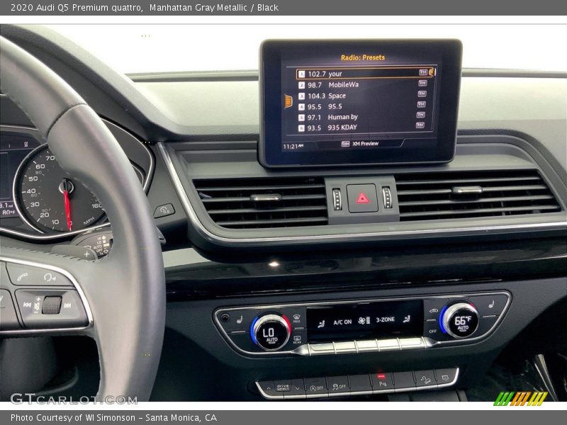 Controls of 2020 Q5 Premium quattro