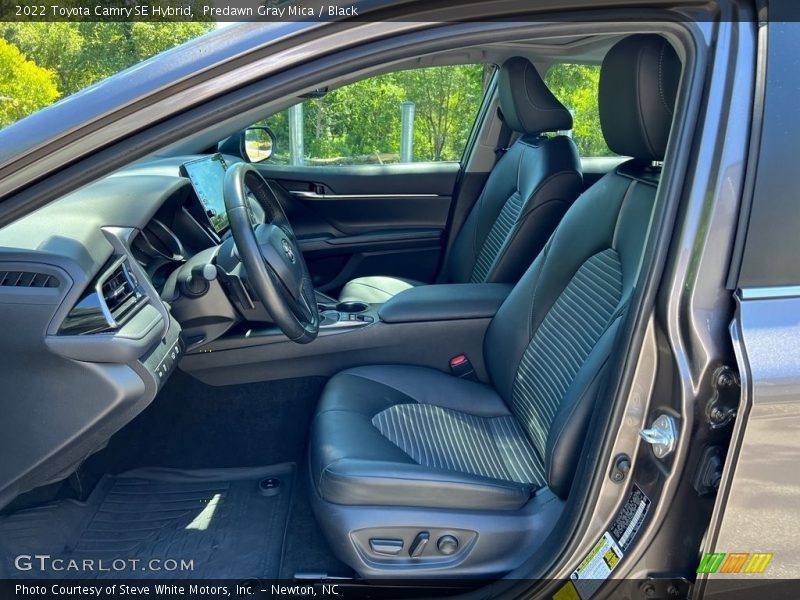 Front Seat of 2022 Camry SE Hybrid