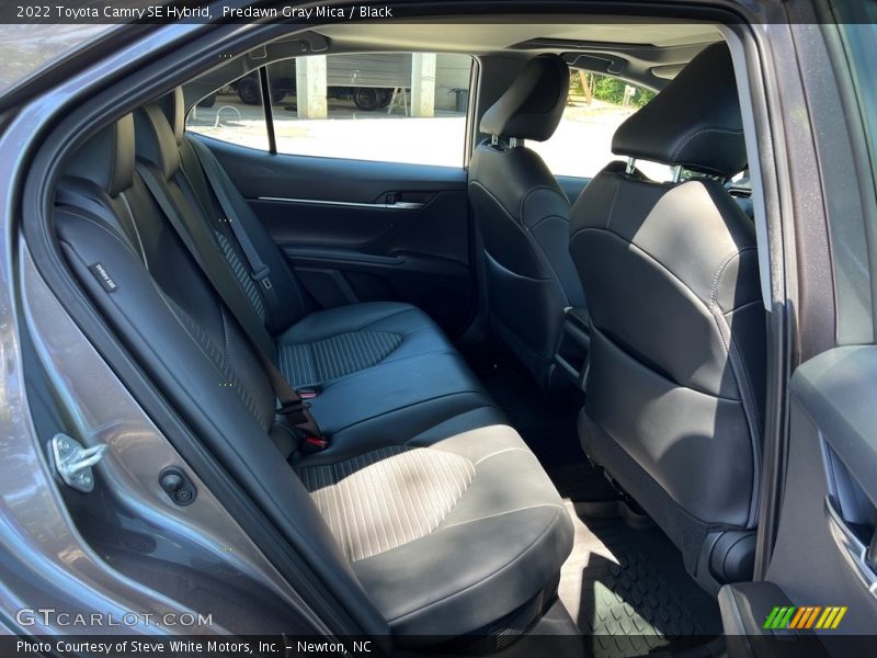 Predawn Gray Mica / Black 2022 Toyota Camry SE Hybrid
