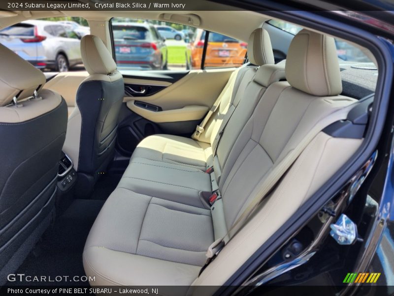 Rear Seat of 2024 Legacy Limited