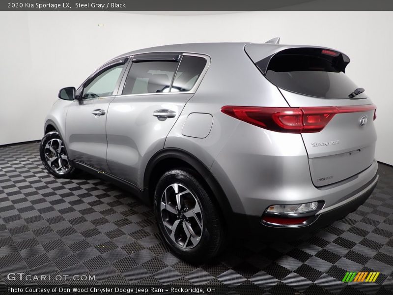 Steel Gray / Black 2020 Kia Sportage LX