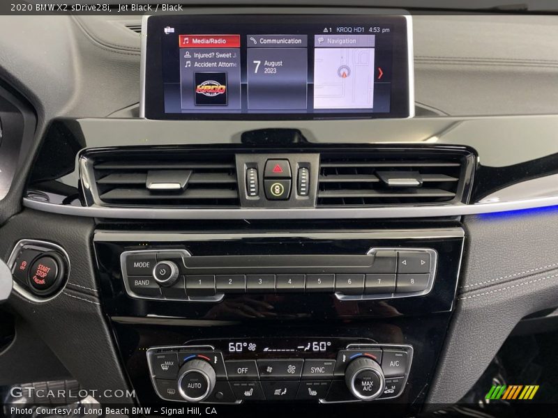 Jet Black / Black 2020 BMW X2 sDrive28i