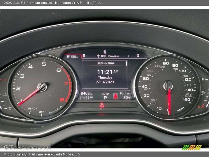  2020 Q5 Premium quattro Premium quattro Gauges