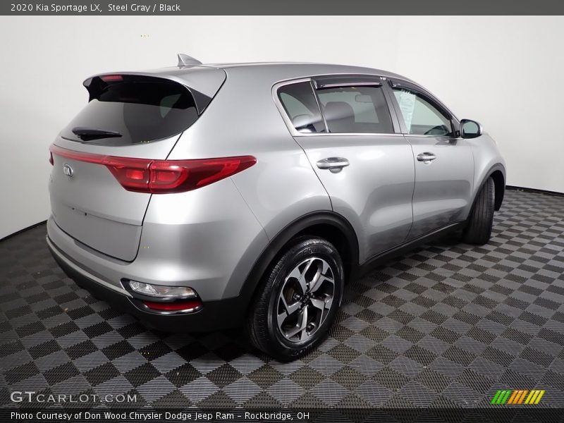 Steel Gray / Black 2020 Kia Sportage LX